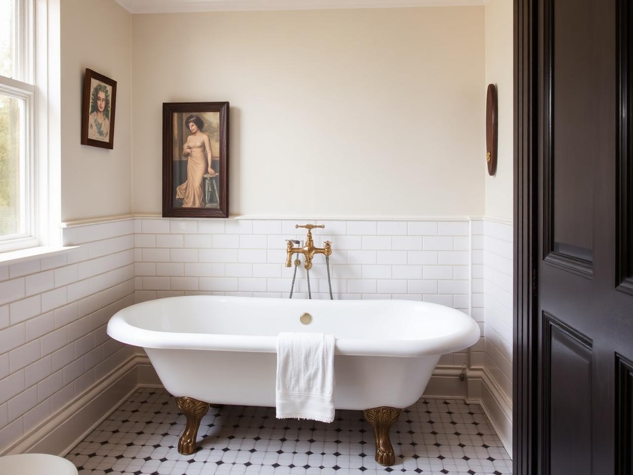 Traditional Victorian bathroom